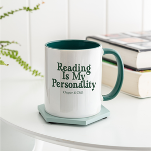 ‘Reading Is My Personality’ Bookish Coffee Mug