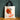 Peach linen style tote bag