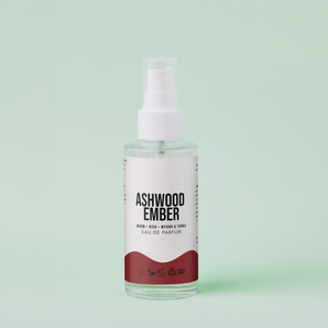 Ashwood Ember Eau de Parfum – 100ml | Warm Leather, Spice & Woods
