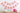 HAPPY BIRTHDAY FLAG BUNTING IN GOLD & PINK - Funky Laser