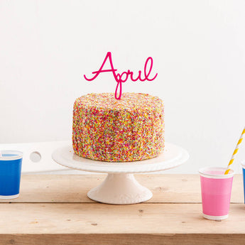 Personalised Name Cake Topper
