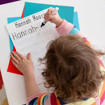 Children's Personalised Handwriting Practice Whiteboard