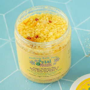 Personalised Message Bath Salts Gift – Petal & Musk with Botanicals