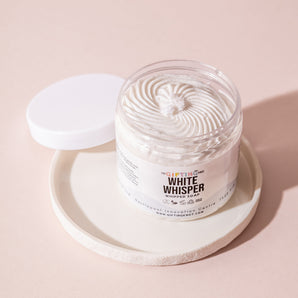 White Whisper – Soft Floral & Vanilla Whipped Soap