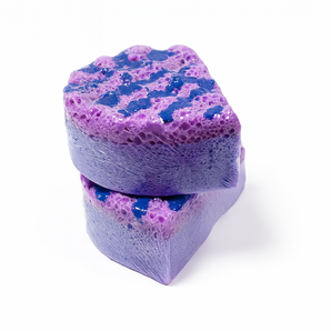 Blueberry Soap. - Infused Exfoliation Sponge