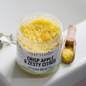 Crisp Apple & Citrus Soaking Salt – Fresh Fruity Bath Soak