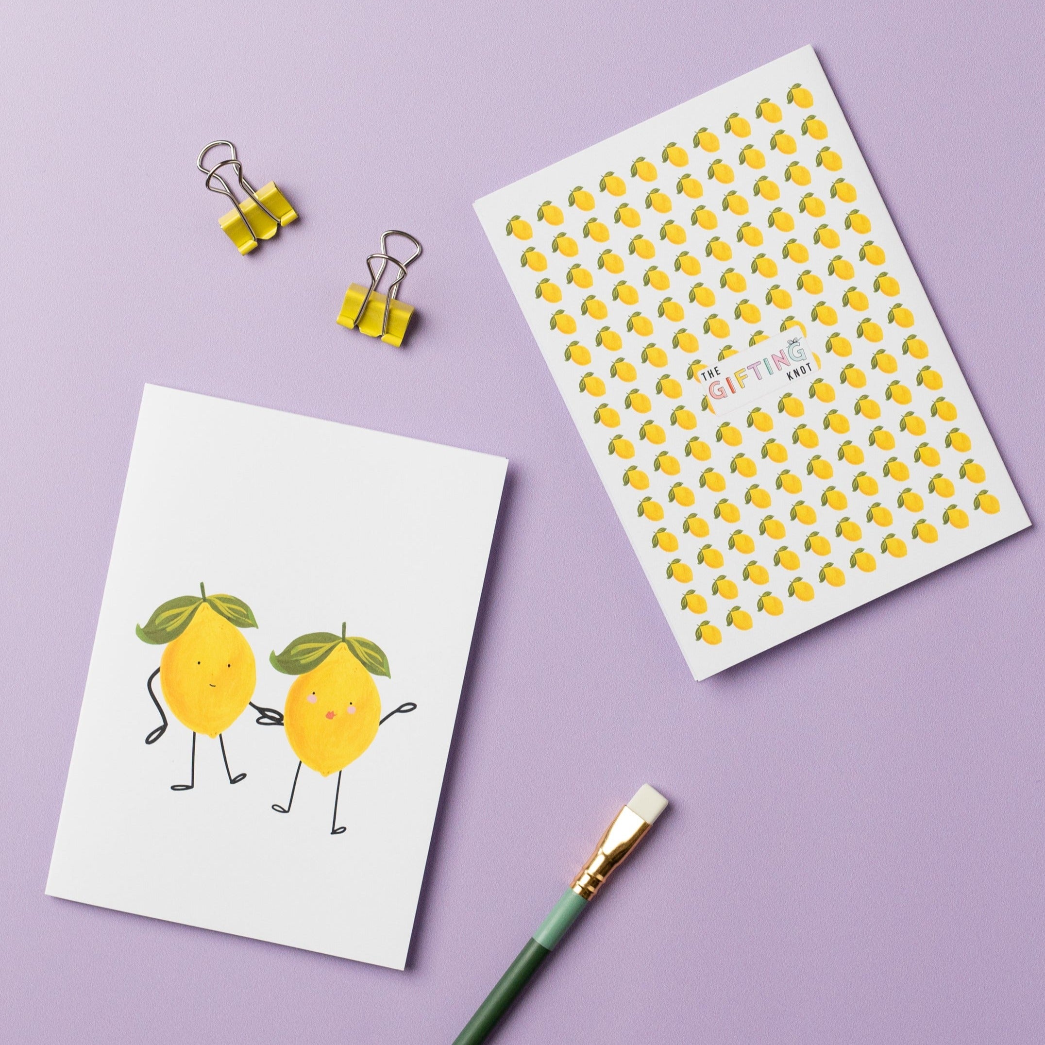Personalised Funny Lemon Couple Valentine's Day Card