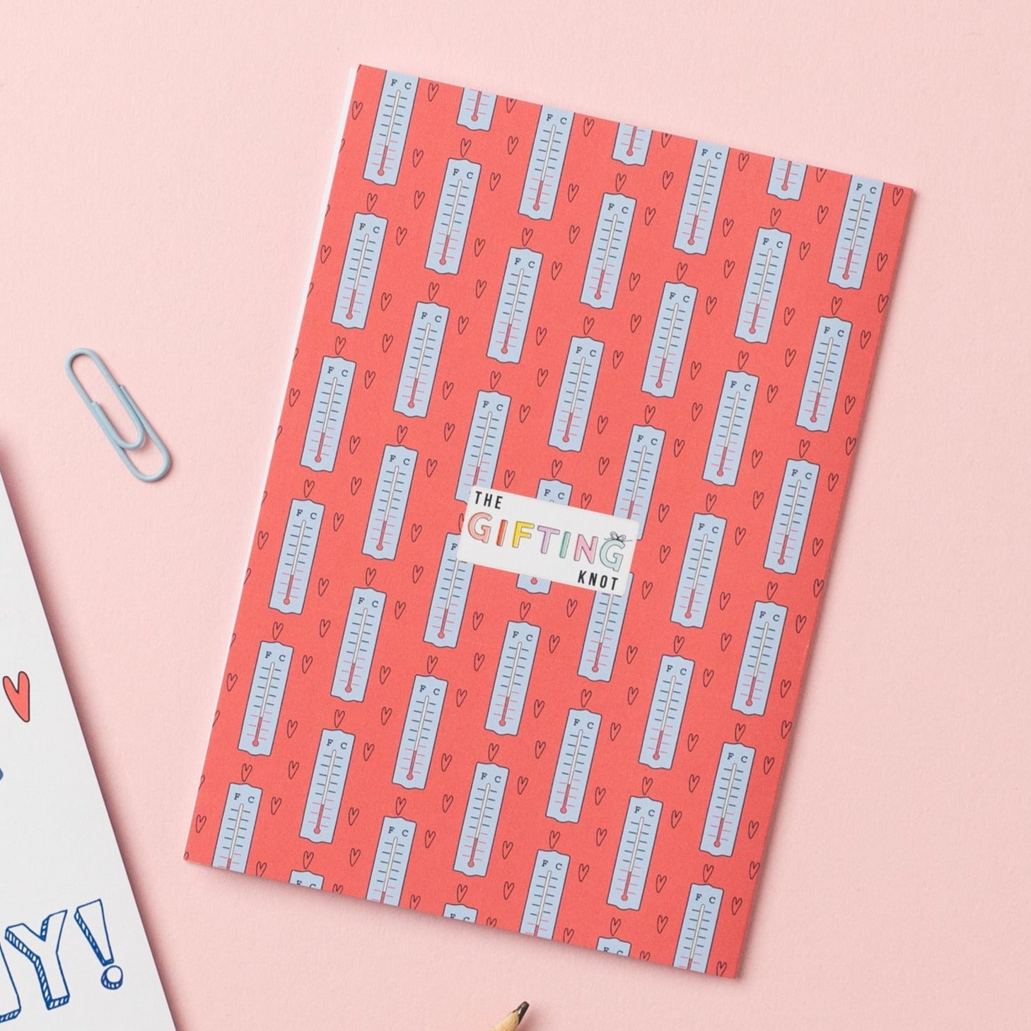Personalised Funny Thermometer Valentine's Day Card