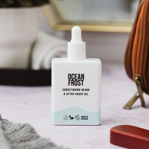 Ocean Frost Conditioning Beard & After-Shave Oil | Fresh Aquatic Men’s Beard Oil