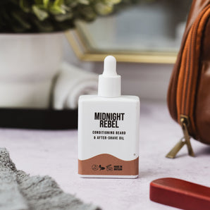 Midnight Rebel Conditioning Beard & After-Shave Oil | Men’s Beard Oil