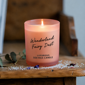 Wonderland Fairy Dust Scented Candle | 165g Soy Wax Candle
