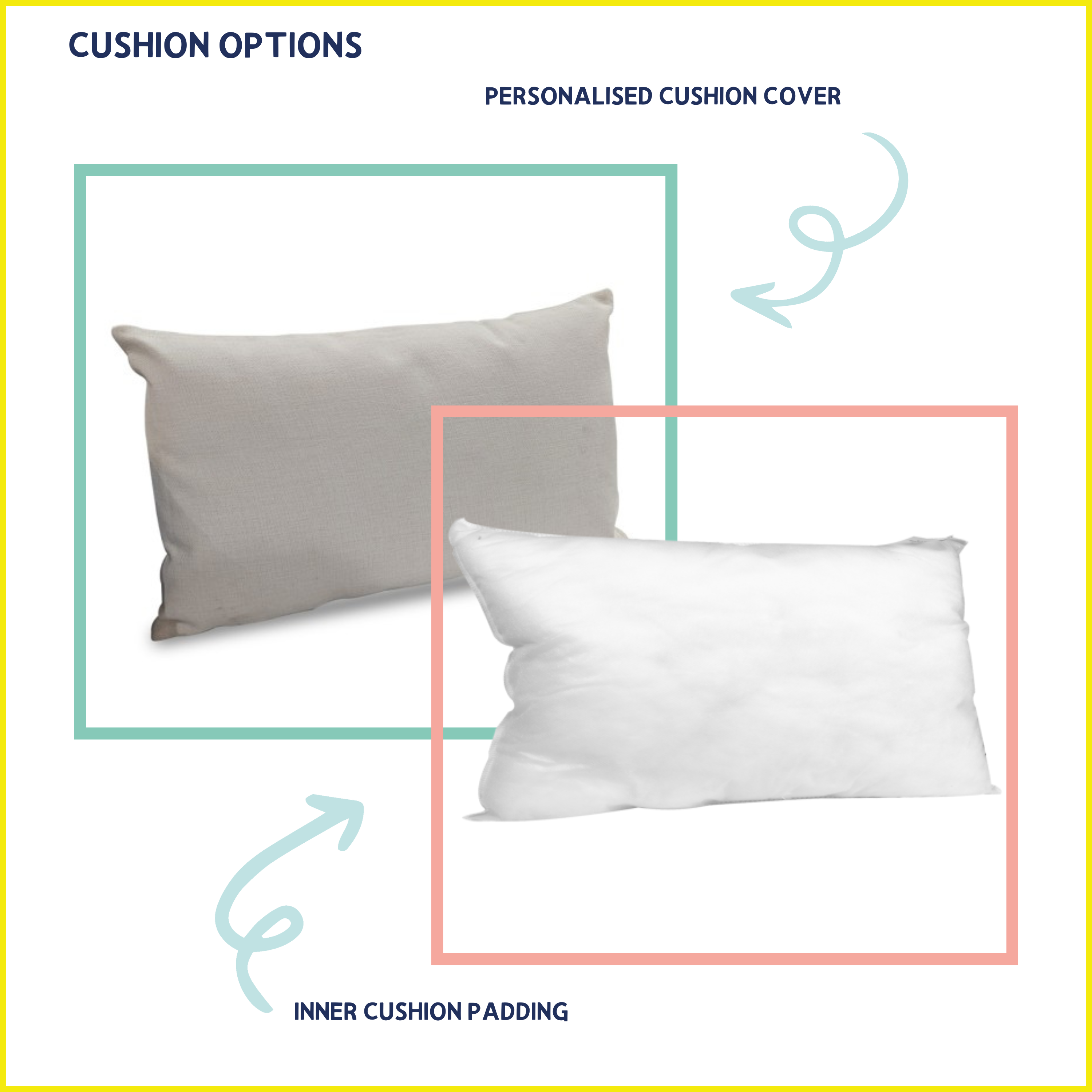 Personalised Zebra Pattern Rectangular Cushion