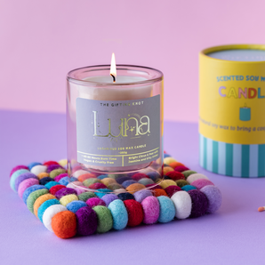 Luna – Floral, Fruit & Musk Luxury Soy Wax Candle