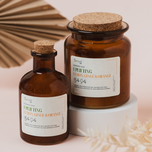 Lavender & Jojoba Bath Salts Duo Set – Relaxing Spa Gift