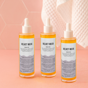 Velvet Musk Body Oil – Soft Floral & White Musk Scented Body Oil