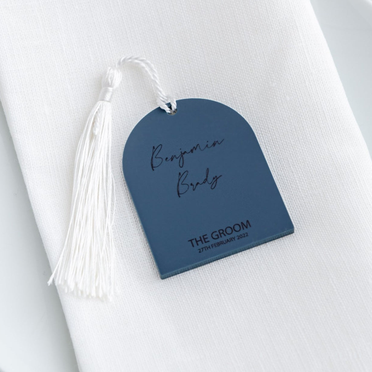 Personalised Arch Table Name Place Setting