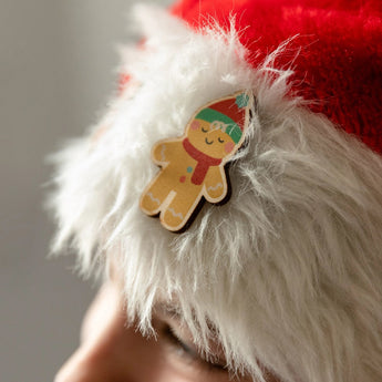 Christmas Gingerbread Man Pin