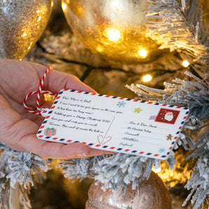Personalised Postcard Christmas Tree Decoration