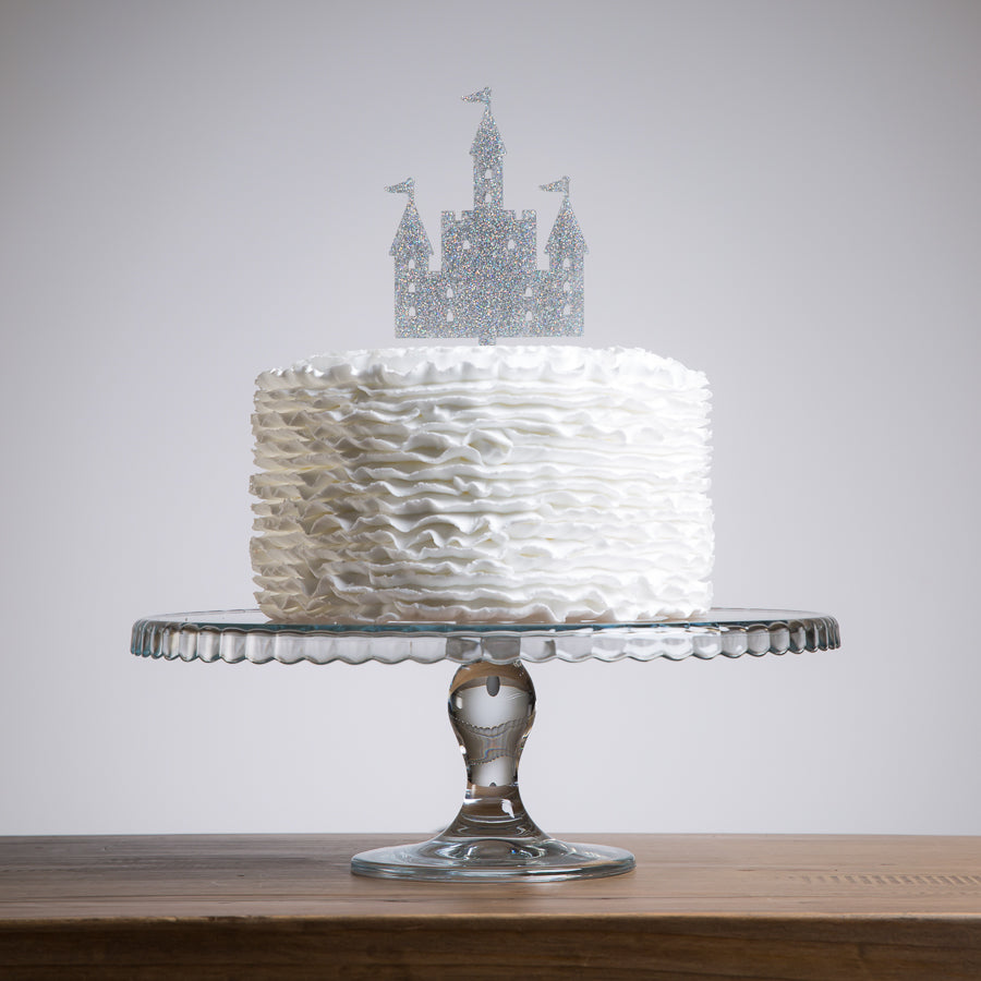 Princess Castle Birthday Party Cake Topper