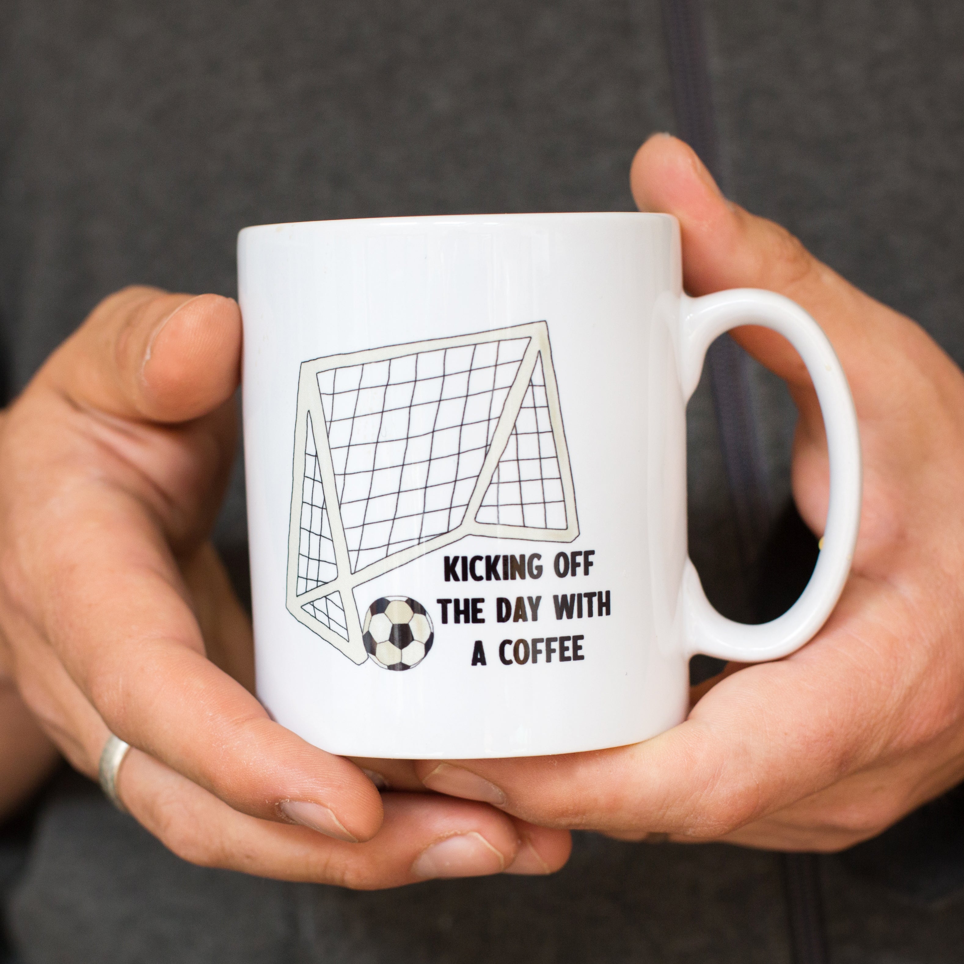 Fun Personalised Novelty Football Fan Ceramic Mug