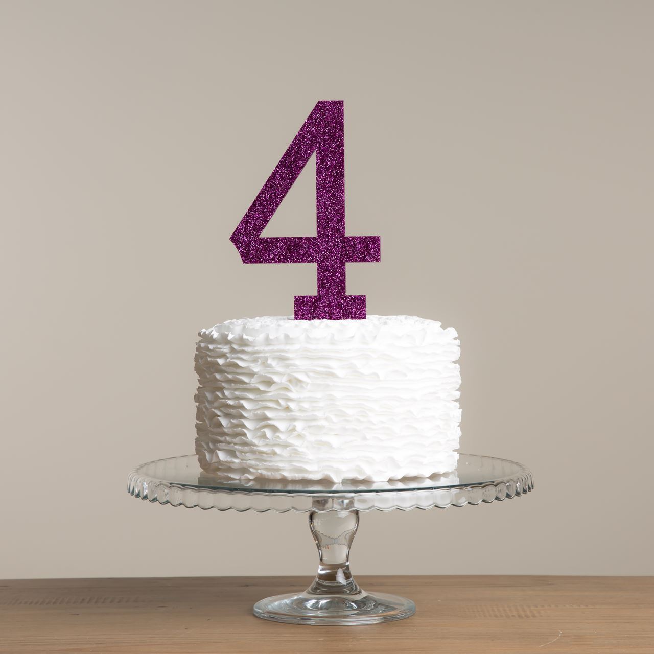 Any Age or Number Bold Cake Topper