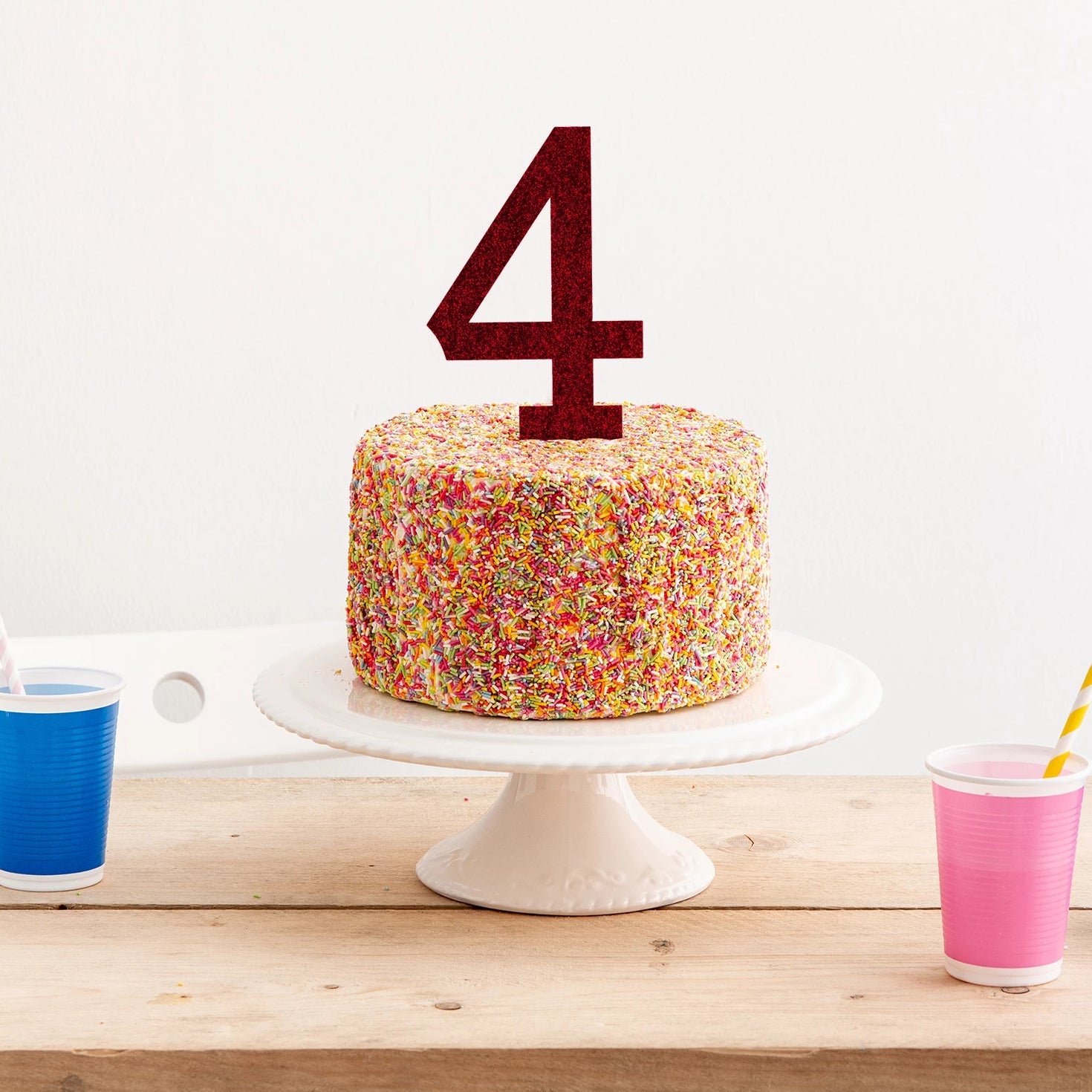 Cake Topper - Happy Birthday Bold