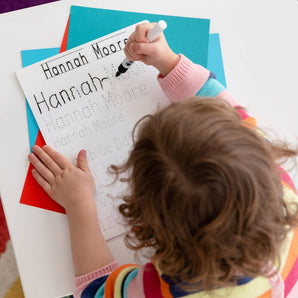Children's Personalised Handwriting Practice Whiteboard