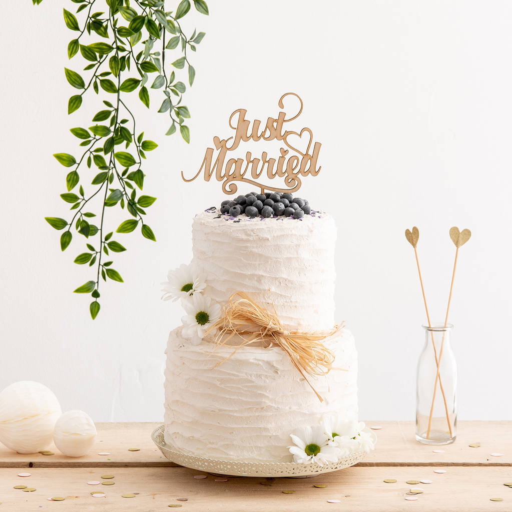 Just Married – The Cake Shop