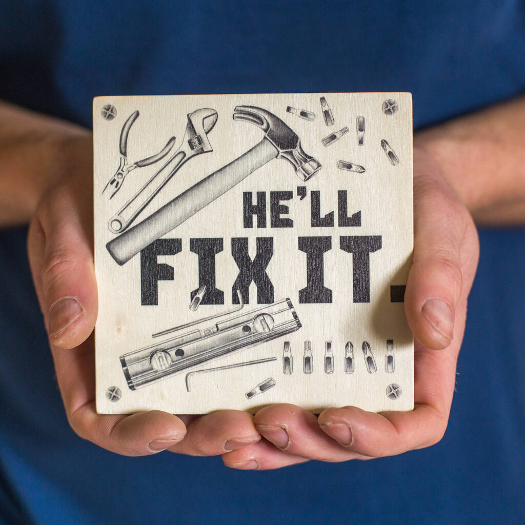 Mini Diy Themed Tool Door Sign – Gifting Knot