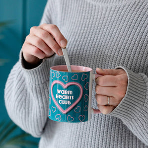 Comical Mood Mug Cold Hearts / Warm